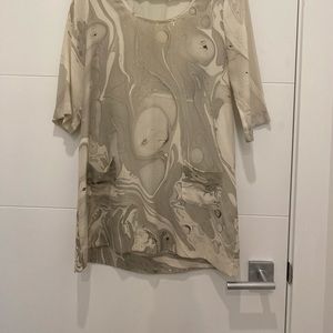 Hoss silk tunic small